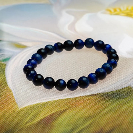 Blue Tiger Eye Bracelet