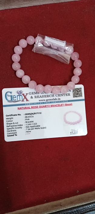 Rose Quartz Bracelet