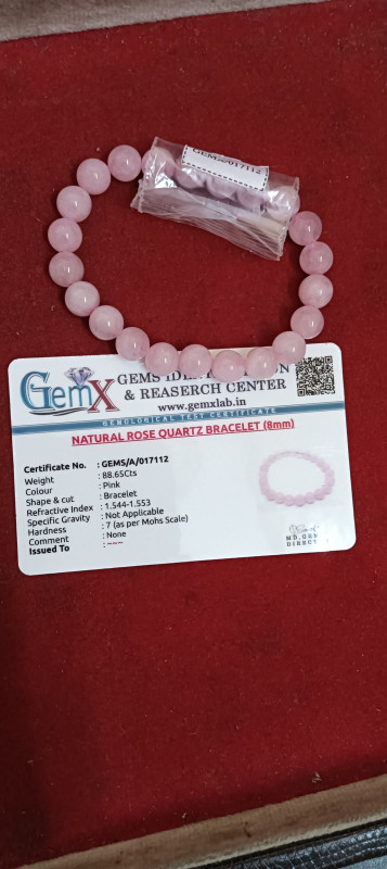 Rose Quartz Bracelet