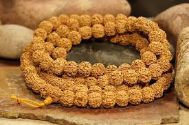 6 Mukhi Nepali Rudraksha MALA 16 MM (108+1)
