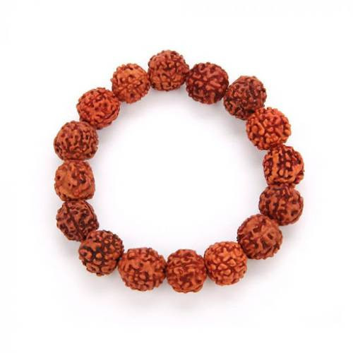 5 Mukhi (Indonesia) Rudraksha Flexible Bracelet