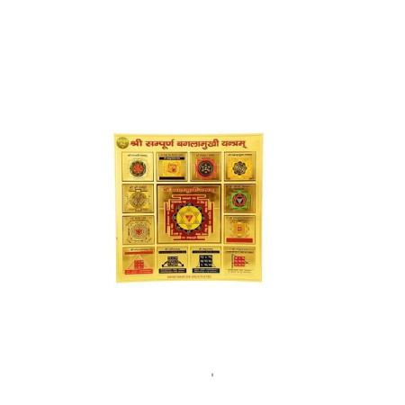 Shri Sampurna Baglamukhi Yantra