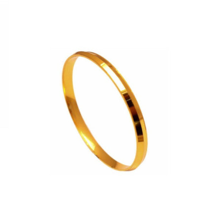 Gold Plated Punjabi Sikh Kada For Men
