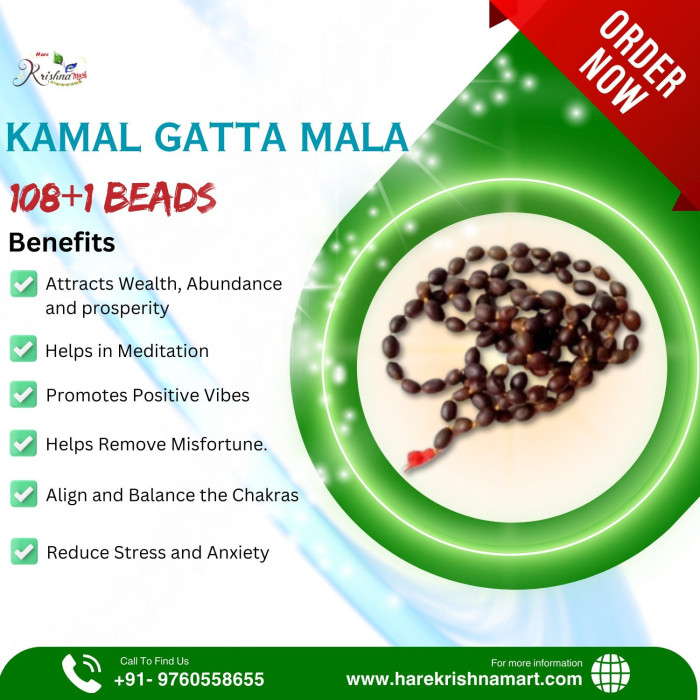 Kamal Gatta Mala (108+1 Beads)